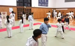 2026年稽古始めの日曜日の会場のようす